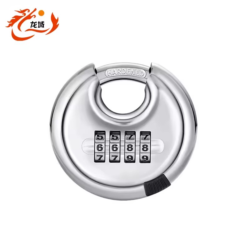 LY-005 Stainless Steel 70mm Resettable Combination Padlock with 4-Digit Combination Dial
