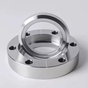 C25 Vacuum High Precision Custom Welding Processed SS304 Threaded Flanges Rotatable Flanges ultra High Vacuum Fittings
