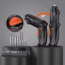 Electric Screwdriver Rechargeable Lithium Battery Small Household Furniture Installation Mini Screwdriver Tool Set
