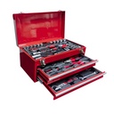 RTTOOL 90pcs Iron Box Spanner Set Stainless Steel Combination Mechanical Tool Set Box