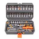 46 Pcs 50BV30 Material Combination Hand Tools Portable Universal Socket Wrench