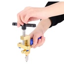 2 in 1 Professional Aluminum Base Ceramic Porcelain Manual Hand Tile Cutter with Knife