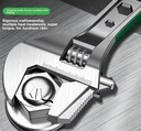 Adjustable Wrench Spanners Universal Faucet Wrench Multi-Functional Wide-Opening Industrial-Grade Inch Manual
