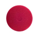 3M 5100 Red Round Non-Abrasive Cleaning Pad for Concrete & Marble Polishing Compatible Single-Disc Automatic Floor Scrubbers