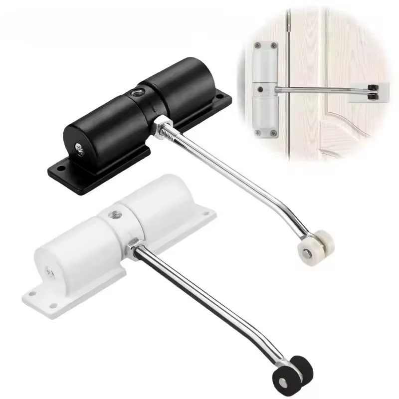 Cushioned Automatic Pneumatic Spring Door Closers for Security Aluminum Alloy Doors DASF Model