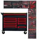 471pcs Durable Heavy-Duty Metal Tool Trolley Auto Repair Cart for Garage & Warehouse Workshop Customizable OEM Workbench