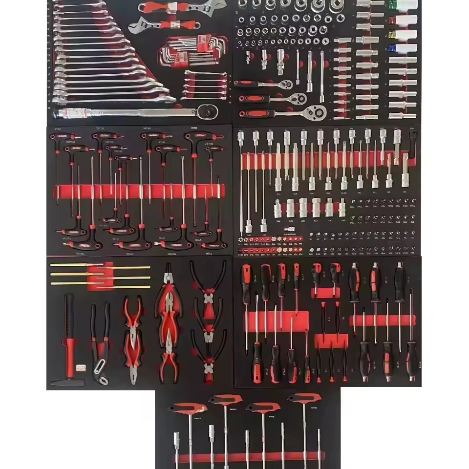 Auto Repair Maintenance Hand Operated Hardware Socket Set Combination Tool Wrench for Automotive Repair