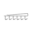 Kitchen Storage Rack Stainless Steel Plate Cupboard Cup Bowl Hanging Shelf Holder