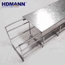 SS316 Wire Grid Duct Channel Grid Cable Management Hanging Cable Wire Mesh Cable Tray for Food Industry Support