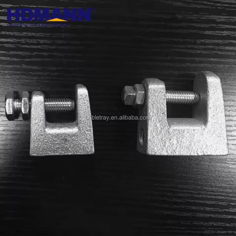M8 M10 M12 Manufacturers Support OEM Galvanized Steel Beam Clamp