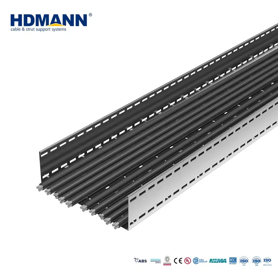ABS Certificated Marine Corrosion Resistant Cable Wire Trays Perforated Metal 316 Stainless Steel Cable Tray With Punch