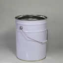 Custom Color Printed Tinplate 20L Metal Paint Pail 5 Gallon Bucket OEM Logo Shandong for East Africa Chemical Trader