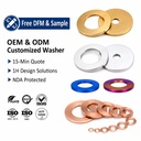 Bronze Flat Mold Brass Thin Washer DIN134 DIN6340 DIN440 DIN125 DIN 9021 Copper Plain Round Shim Fender Flat Washer