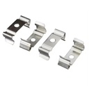 T8 Lamp Tube Bracket Metal Shrapnel square Lamp Holder Clip