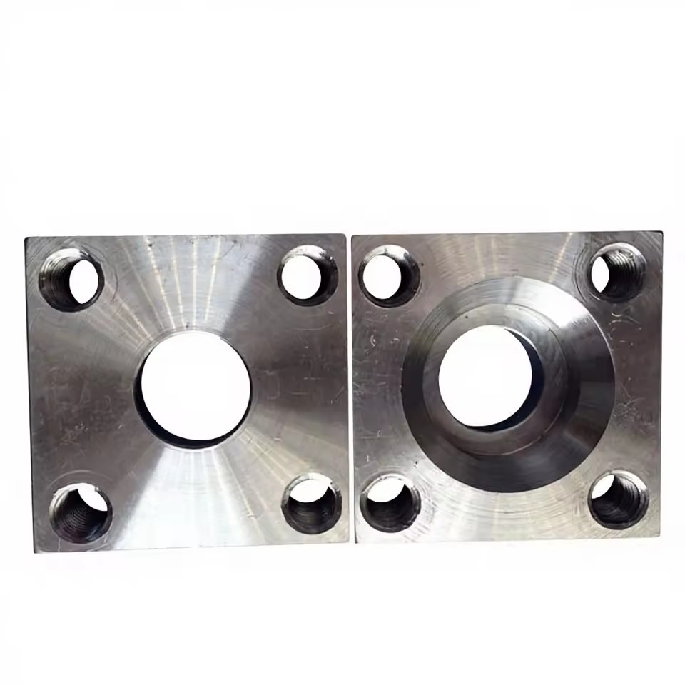 High Quality Factory Price Stainless Steel Square Flange in Various Sizes for Industrial Machinery and Metal Pipe Fittings