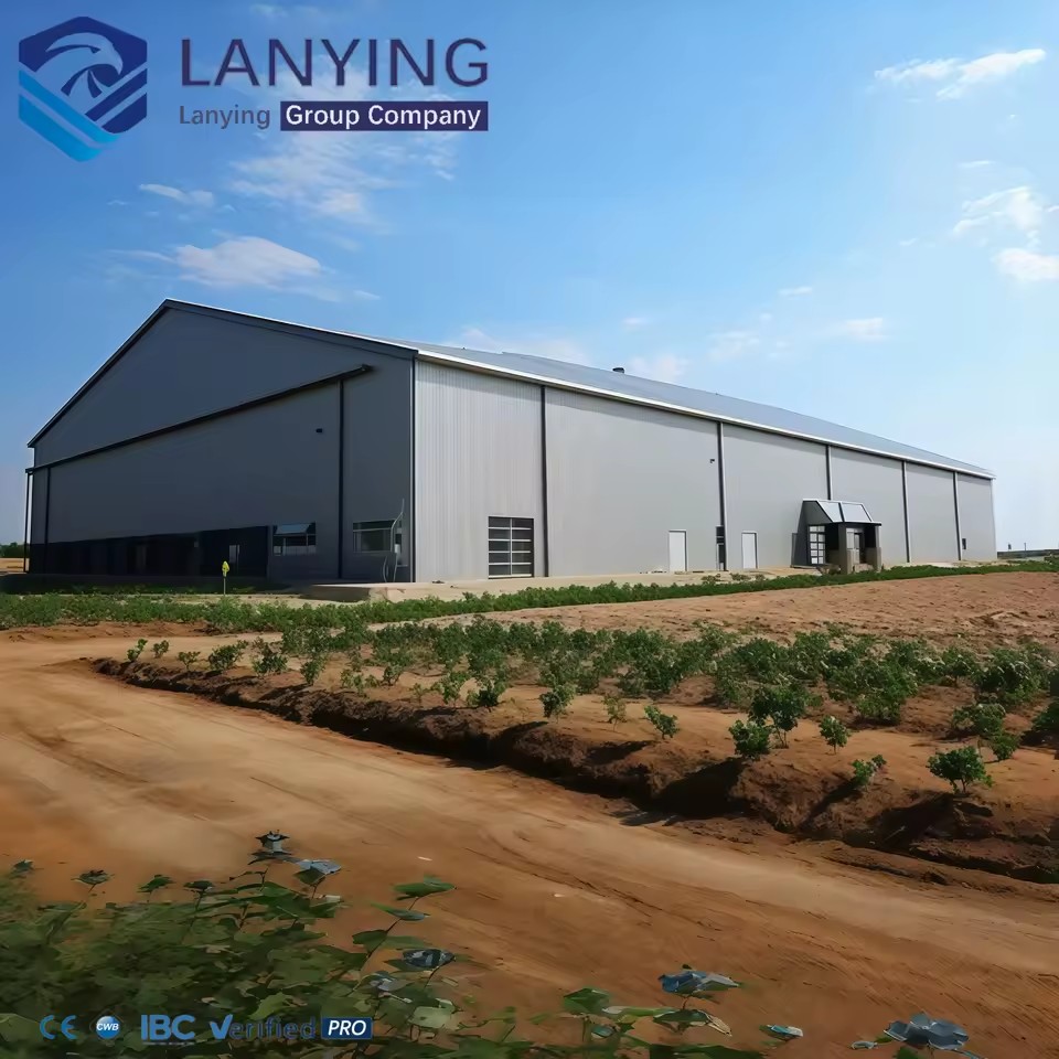 Customized Steel Structure Workshop Shopping Mall Building Light Steel Structure Cold Storage Prefabricated Warehouse