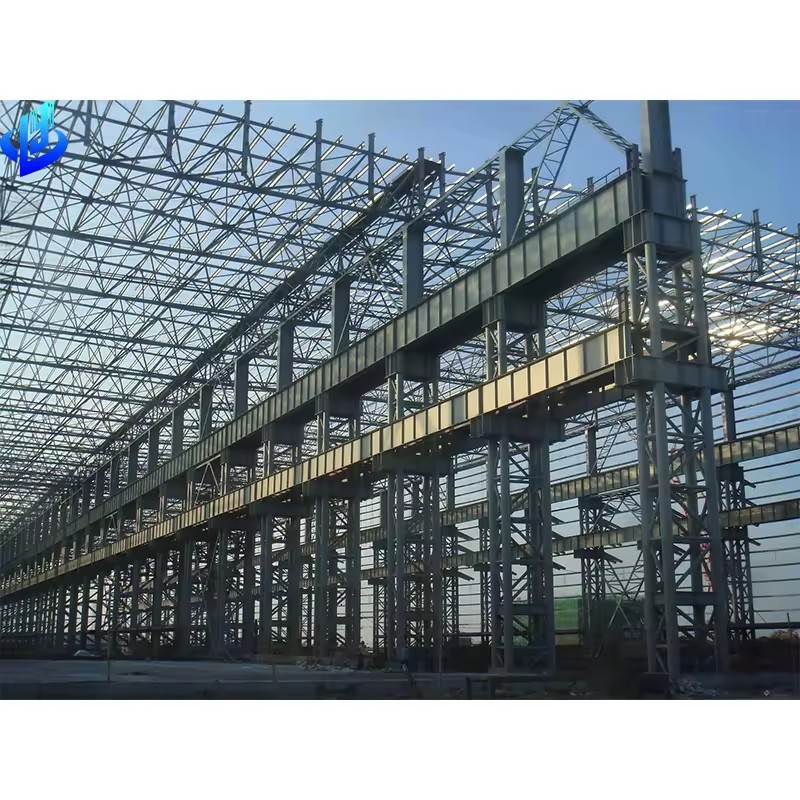 Light Steel Structure Frame Metal Building Detachable