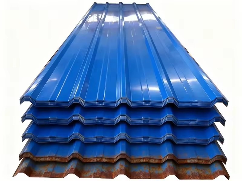 Prepainted ASTM Standard Cold Rolled Galvanized Corrugated Steel Sheet Roofing Cladding Cutting Welding Services-Anti-Corrosion