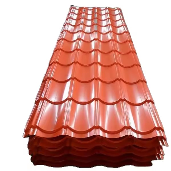 Top Quality PPGI Pre- Painted Galvanized Steel Plates Zinc Metal Roofing Corrugated Tiles