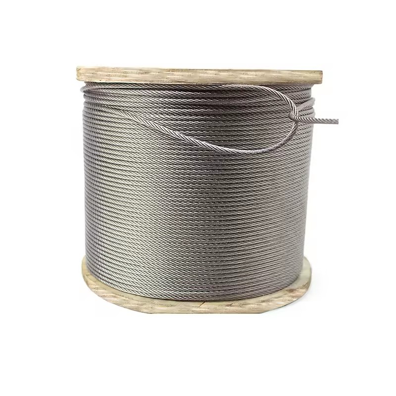 Good Quality 304 316 Rust Proof Stainless Steel Wire Rope 4mm 6mm 8mm 10mm 12mm