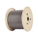 7x7 SS304 Stainless Steel Cable AISI SUS Steel Wire Rope 5mm 6mm 8mm