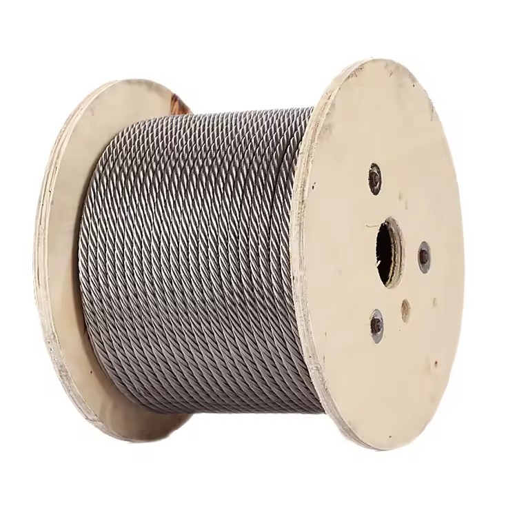AISI SUS 304 Stainless Steel Cable 7x7 3mm Stainless Steel Wire Rope