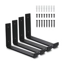 Custom Manufacture Heavy Duty Metal Floating Wall Shelves Support Shelf Bracket