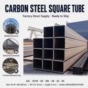 Factory Price Carbon Steel Square Tube SHS Hollow Section Rectangular Pipe RHS Q235B Q345B ASTM A500 20x20-200x200 0.8-6.0mm 6m