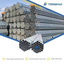 Factory Direct 6m 12m Galvanized Steel Gi Tube JIS Certified Construction Scaffolding Pipe ERW ASTM API