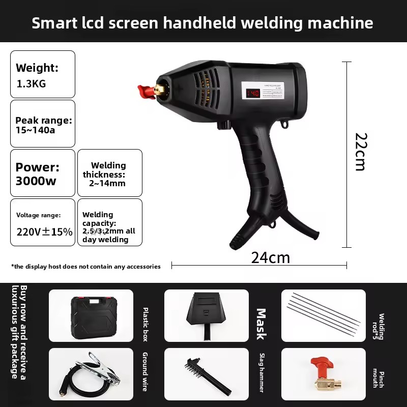 Factory Supply Mini Customizable 220V Household Handheld Intelligent Micro Full Copper High Power Portable Welding Machine