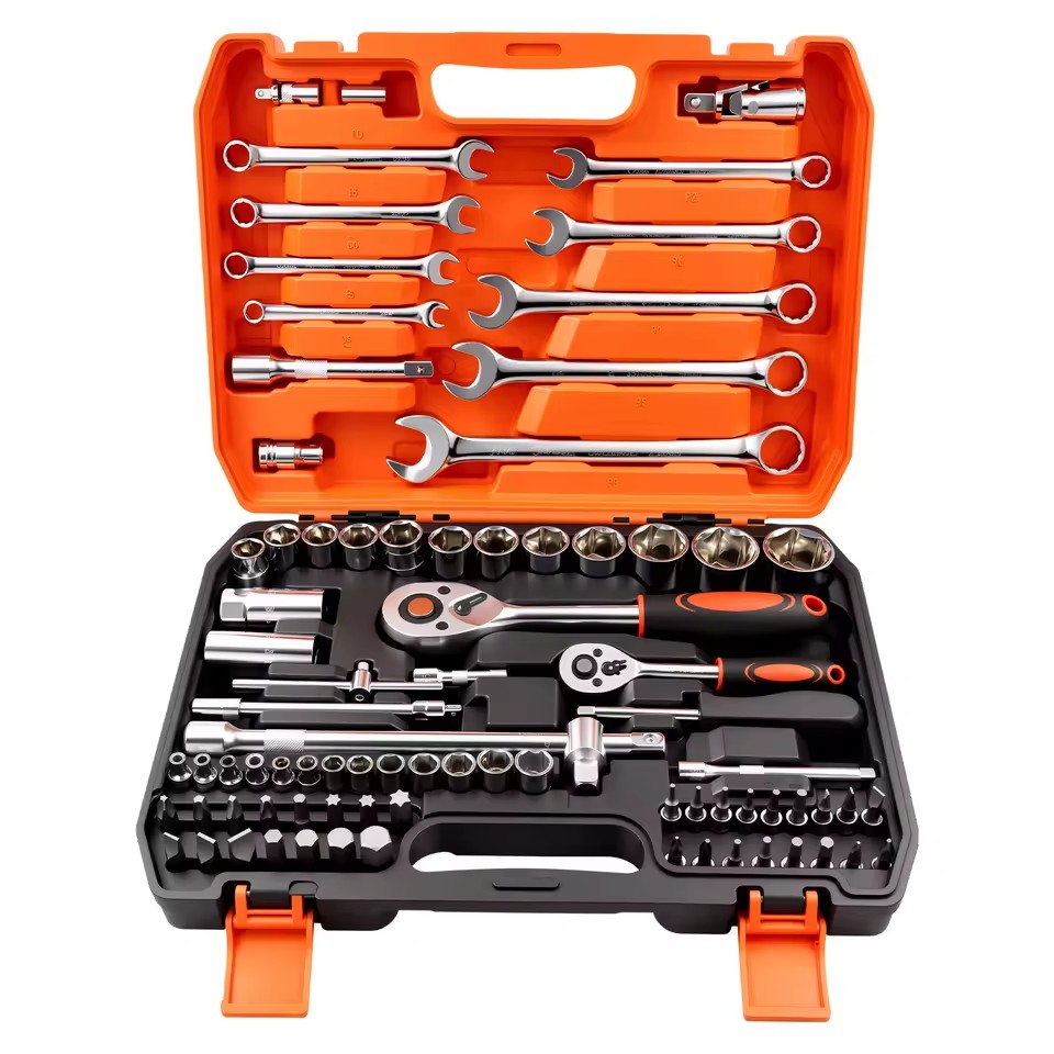 Spanner 82PCS Socket Ratchet Wrench Set Tools Professional Combination Wrench Set of Car Repair Wrenches Toolbox Car Tools