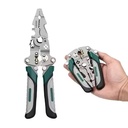 2026 9 in 1 Folding Wire Strippers Crimping Pliers Multi-function Crimping Tools Cutting Cable for Wire Repair Work