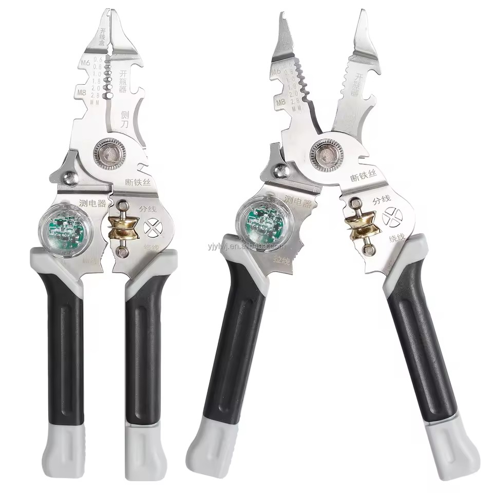 Electrician Special Tools Needle-nosed Wire Cutters Electrician Pliers Wire Strippers Comes with Electrical Appliance Testing