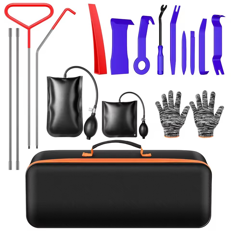 Auto Quick Open Kit for Locksmith Auto Quick Open Door Set Car Key Less Emergency Door Open Kit Car Repair Tools Set