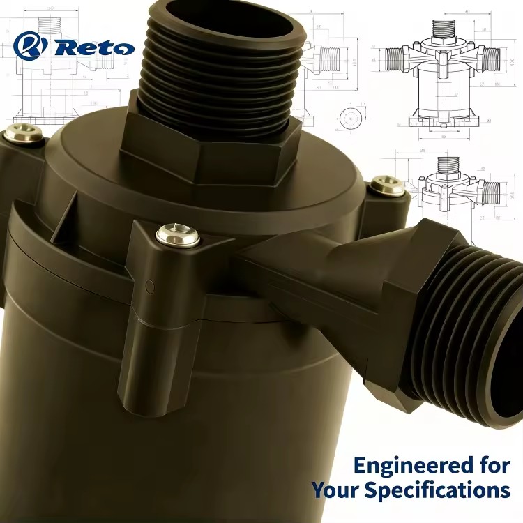Compact Long Life 12V Brushless DC Water Pump Corrosion Resistant for Agricultural Irrigation & Multi-Scene Use