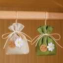Household Fragrance Deodorant Wardrobe Car Fabric Aromatherapy Sachet Advanced Car Perfume Pendant Paper Natural Evaporation