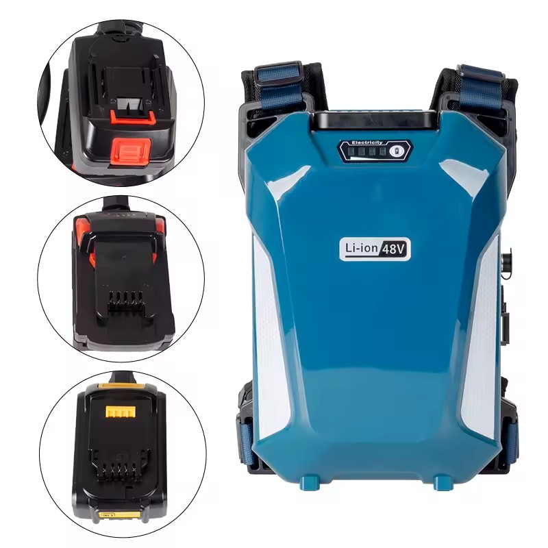 Convenient Operation 24V 36V 48V Lithium Battery Cheap High-Power Backpack Battery for Garden Tool Best Quality Big Battery
