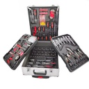 950pieces 186pc Mehanic Hand Tool Box Set Screwdriver Pliers in Portable Aluminum Trolley case