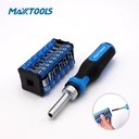 31PCS Multifunctional Household Hand Tools Ratchet Screwdriver Driver Bits Set RATCHET SCREWDRIVER SET MFT035028