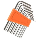 8 Piece Hexagon Wrench Set Short Wrench Tool Use Nickel-Zinc-Plated Steel Machine Tools Type