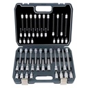 1/2 Drive 26pcs XZN Bit Socket Set Quality S2 CR-V Internal Multi-tooth XZN Socket Screwdriver M4-M18 55MM 200MM