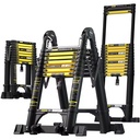 Thickened Aluminum Alloy Telescopic Ladder with Anti slip and Multifunctional Folding Ladder