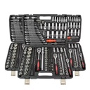216 PCS Industrial Grade Auto Repair Tool Set | CRV Chrome Vanadium Steel | Complete Socket & Wrench Kit for Mechanics & DIY