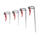Professional Quick-Release F-Clamp Set | Heavy-Duty Woodworking & Metalworking Clamps with Quick Lever