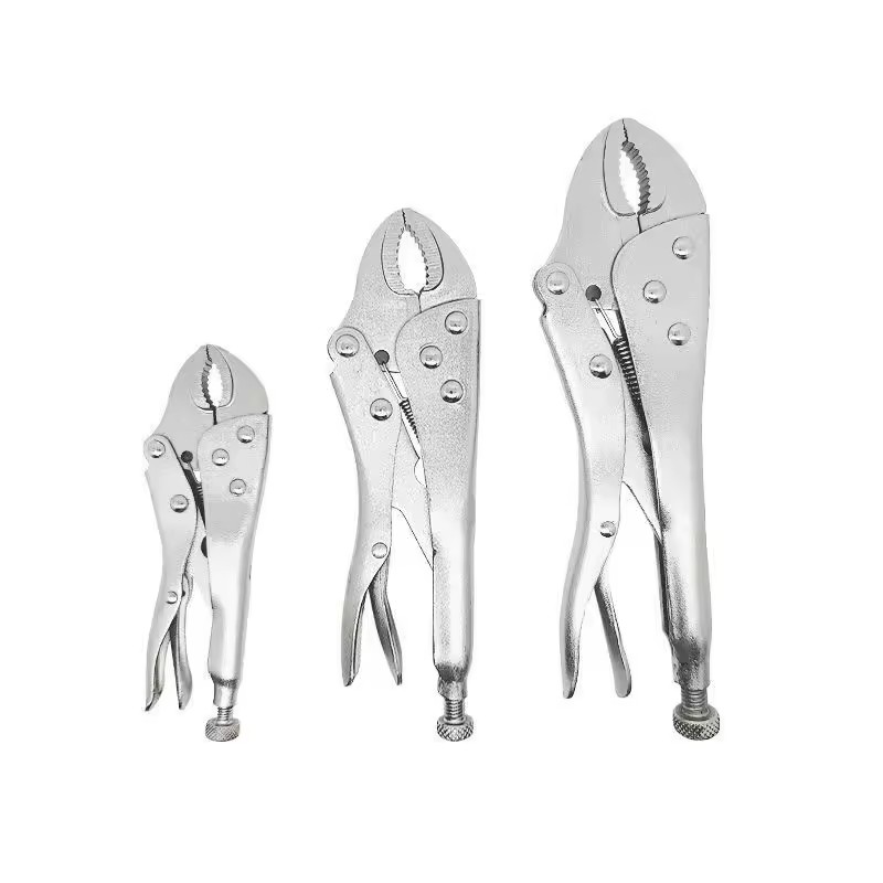 Industrial-grade Carbon Steel Silver Multi-function Pliers Pressure Pliers Pipe Wrench Clamp Water Pipe Adjustable Wrench