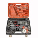 121pcs Ratchet Torque Wrench Hand Tools Set Socket Spanner Tools Box for Car Combination