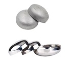 Stainless Steel 304 316L Welded Oval Head Cap Stainless Steel Spherical End-cap Pipe Fitting