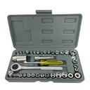 40pcs Car Repair Tool Set Socket Wrench & Ratchet Screwdriver Kit Car Repair Tool Kit Steel Multiplier Wrench for Car