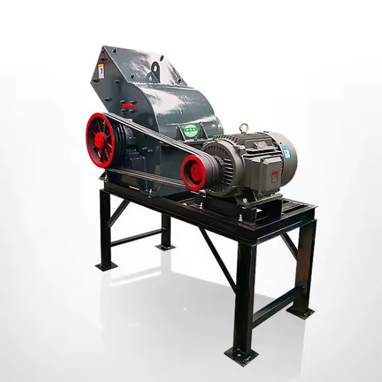 Hot Selling Glass Hammer Crusher Machine/cow Manure and Sheep Manure Fertilizer Crusher