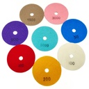 3 Step Diamond Polishing Pads 4 Inch Round Buffing Pads for Stone Granite Marble Quartz Customizable Oem Support-001